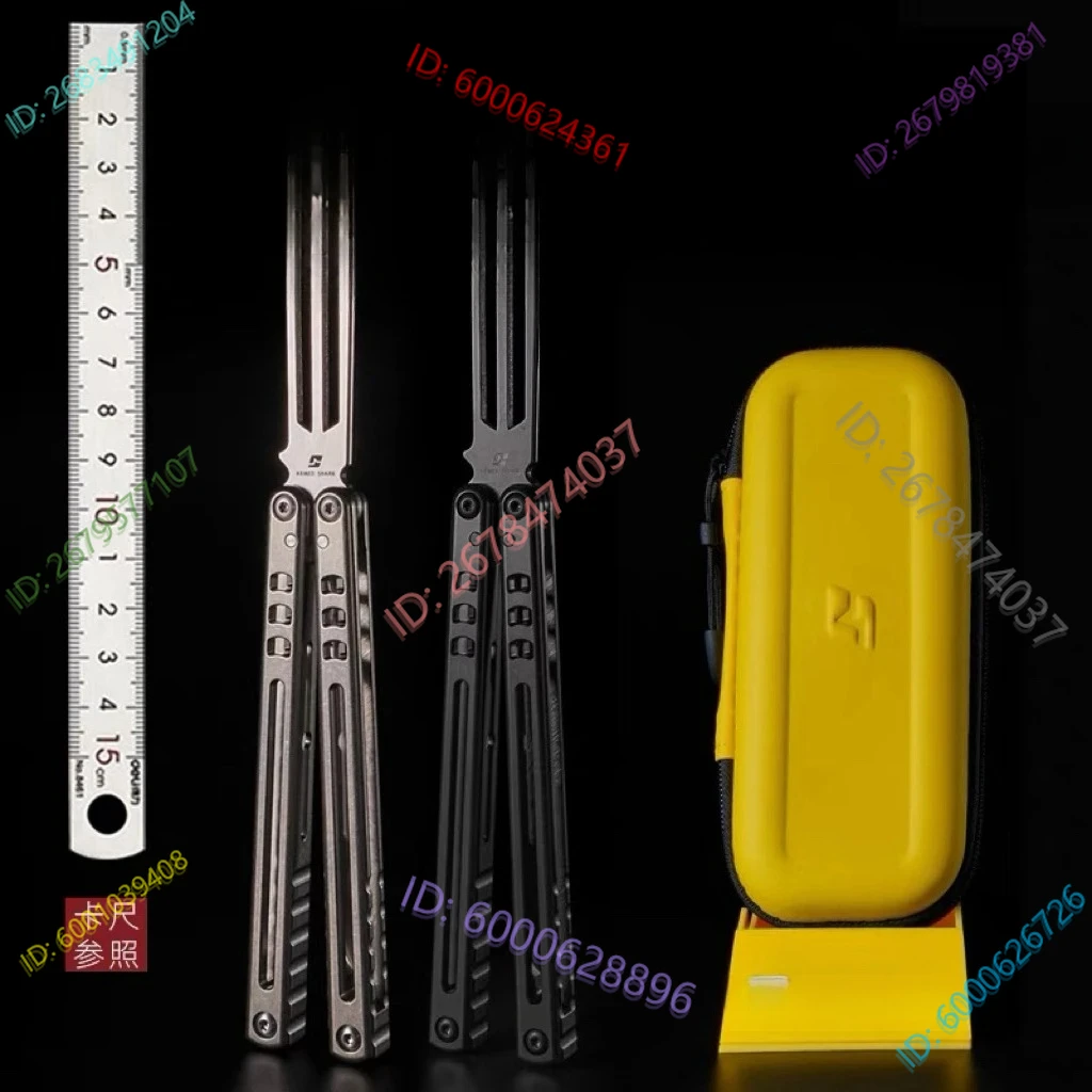 

Armed Shark Madko Clone TC4 Titanium 5Cr15 Stainless Steel Bushing Zen Pins