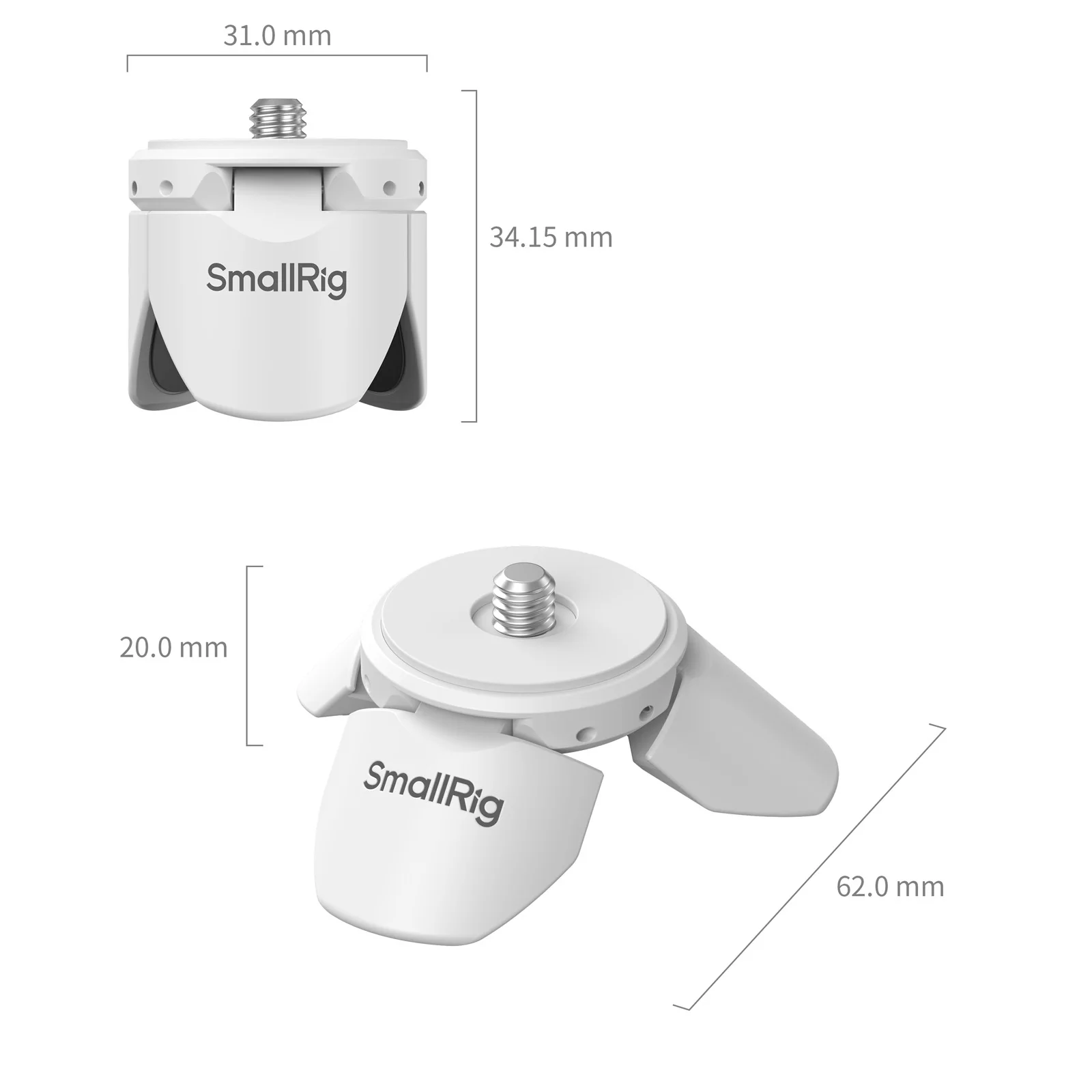 SmallRig 6794 Pocket 4P mini Tripod for DJI for Insta360 for Gopro Action Cameras Tabletop mini Tripod for Handheld Gimbal