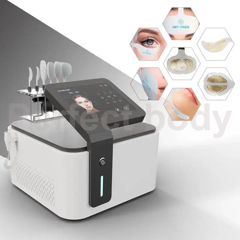 Portable Electric Magnetic Microcurrent EMS PE Facial Lifting Machine Skin Tightening Wrinkle Removal Anti-aging RET-Face Device