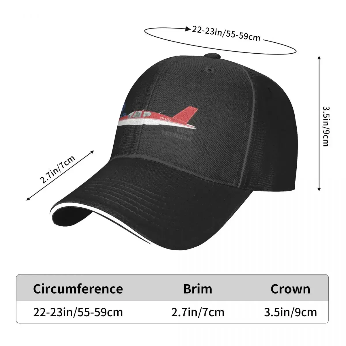 SOCATA TB20 Trinidad Baseball Cap Fishing cap foam party Hat Mens Hats Women's