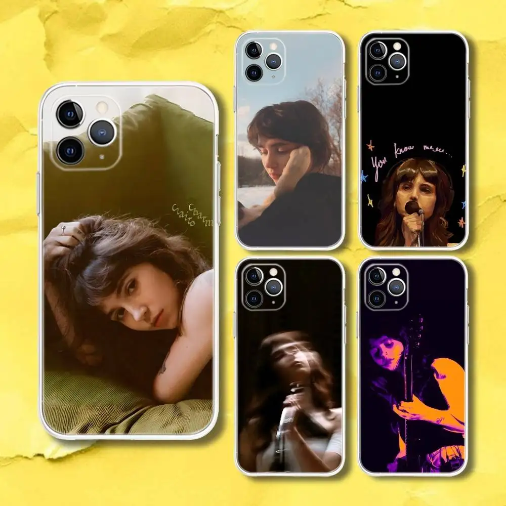 

C-Clairo Charm Singer Phone Case For iPhone 17,16e,16,15,14,13,12,11 Mini Pro Max X,XR,XSMAX 8,7 Air Plus Transparent Soft