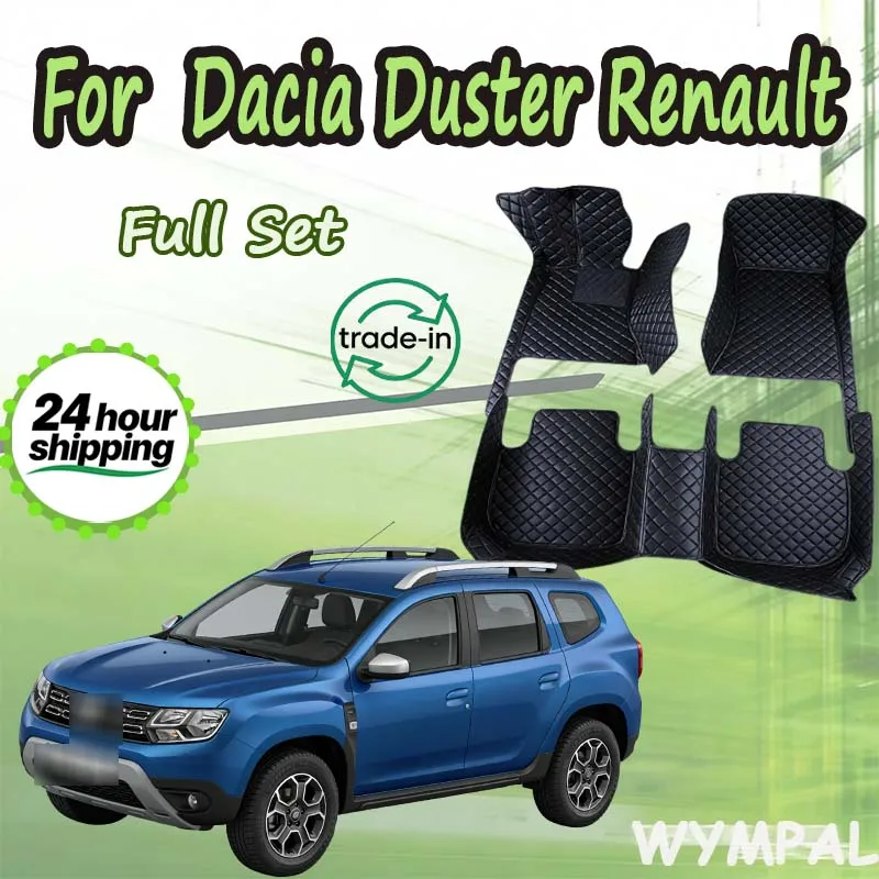 Alfombrillas de coche para Dacia Duster Renault Duster HM 2021 ~ 2022, almohadillas protectoras impermeables, alfombrillas de coche, juego completo de accesorios para coche
