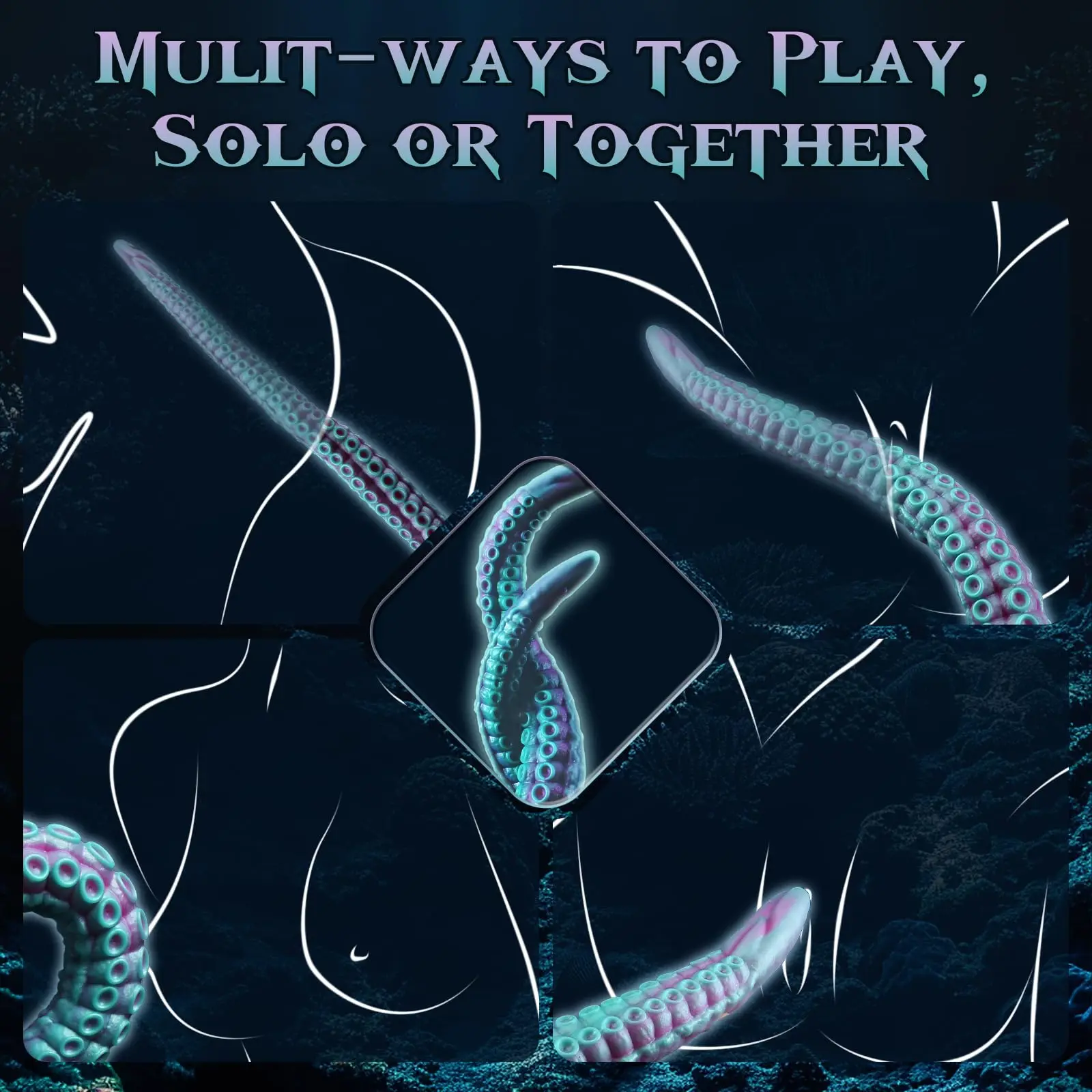 Consolador tentáculo de pulpo, tapón Anal, dilatador de glúteos con ventosa grande, Juguetes sexuales para mujeres y hombres, expansor de ano, masaje Vaginal de próstata