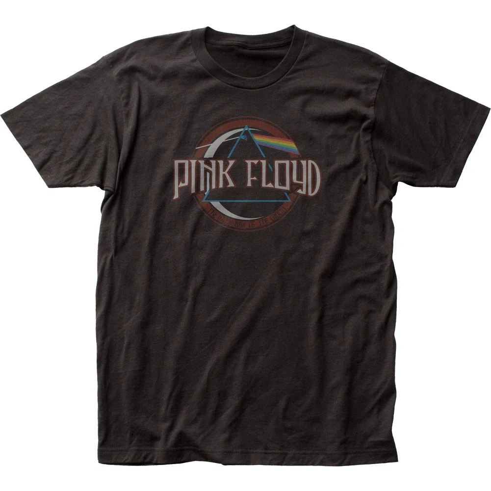 Camiseta masculina Pink Floyd Darkside, camiseta clássica de música, concerto, banda de rock, nova, preta
