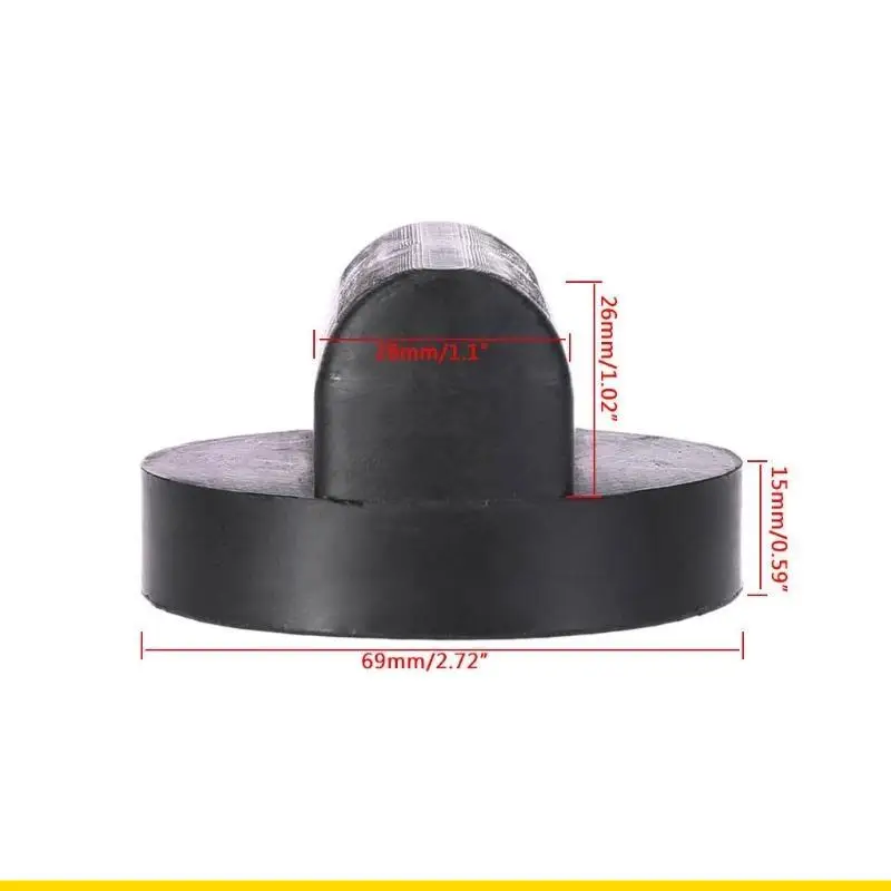 

SZCH Rubber Gack Pad Guard Adapter Adapter Car Artain Report Protector Universal