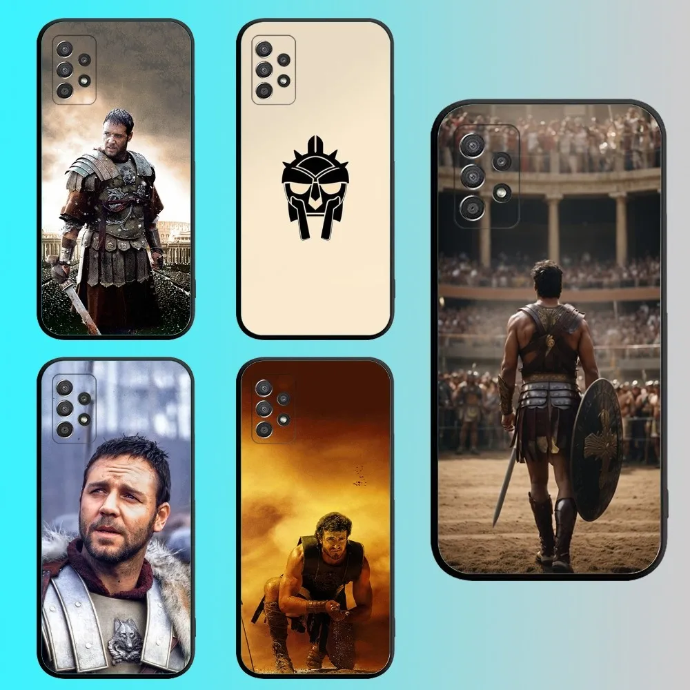 

Movie G-Gladiator 2 Phone Case For Samsung S 25,24,21,22,23,30,20,Ultra,Plus,Fe,Lite,Note,10,9,5G Black Soft