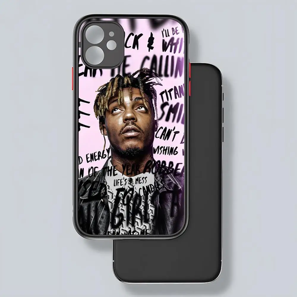 Singer J-Juice W-WRLD Phone Case Matte Transparent Back For IPhone 15 16 Pro Max X XR XS 14 13 12 11 Plus Cover