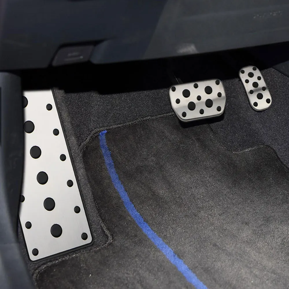 Anti-Slip AT Pad Fuel Gas Brake Footrest Pedal Cover for Toyota C-HR CHR 2016 - 2022 Corolla 2019 Fortuner Hilux Revo 2015-2022