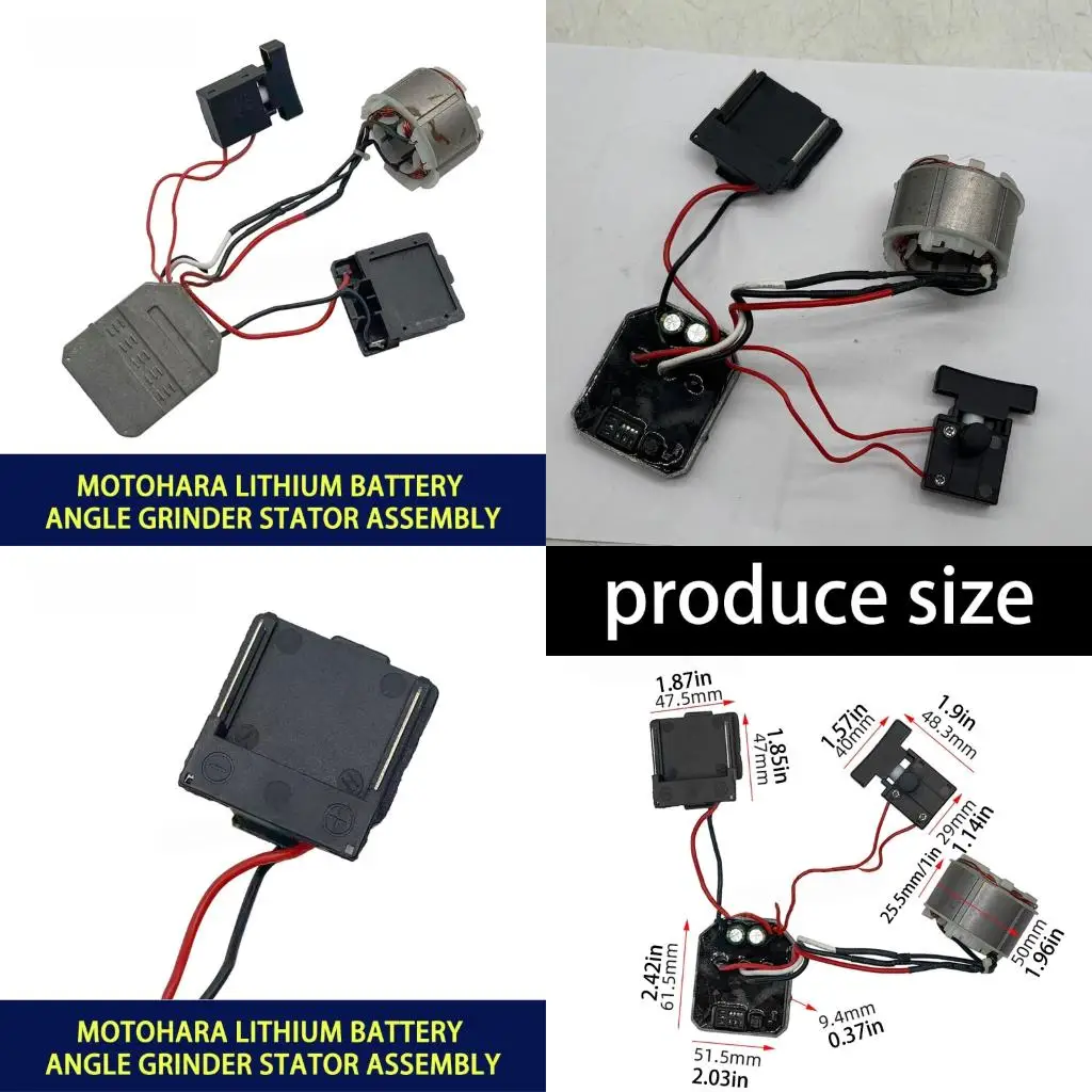 Reliable Grinders Battery Nonbrush Switches Angles Grinders Parts For Power Tool high quality
