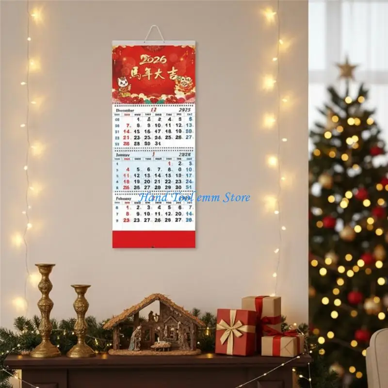 

H37F 2026 User Friendly Calendar Offering Space For Note Appointments Facilitating Easy Planning