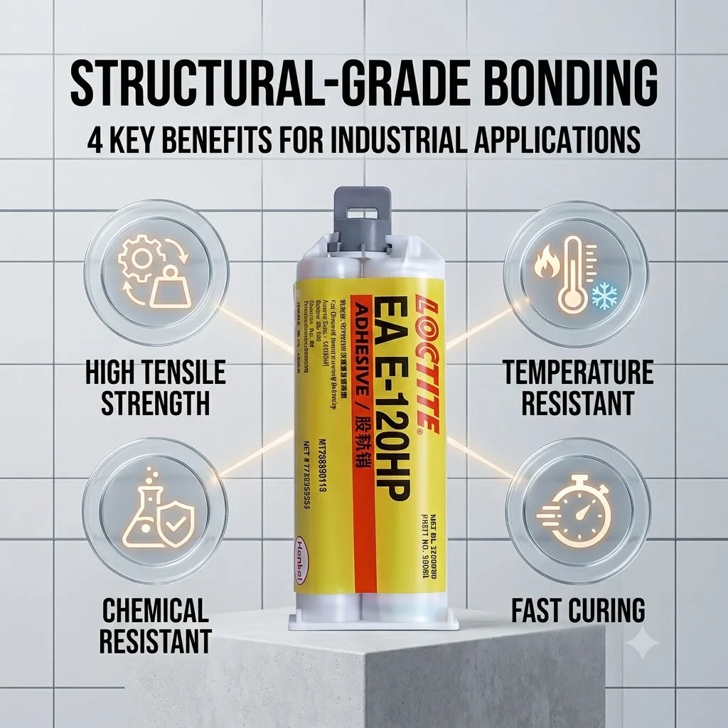 Loctite E120HP E20HP E30CL E60HP  High-performance Epoxy Resin Adhesive Strong Structural Adhesive Sealant