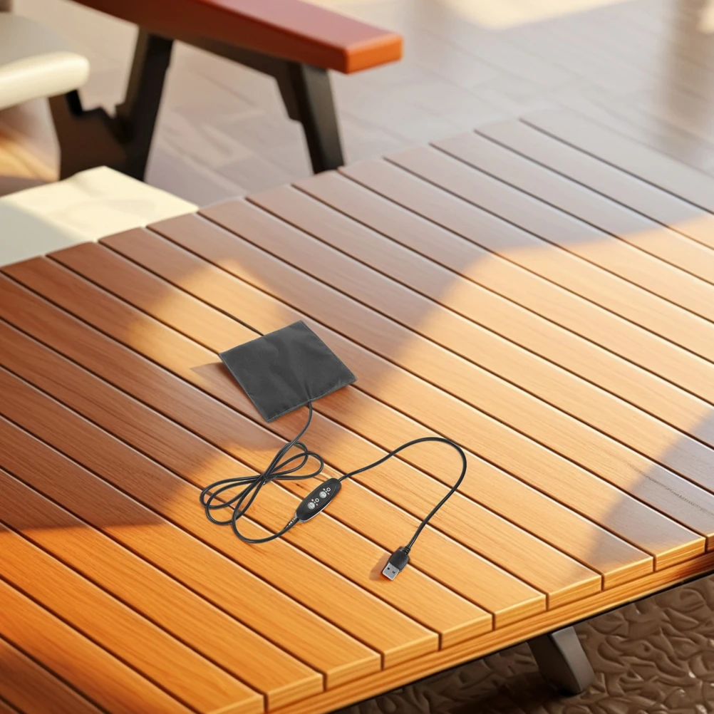 

USB Pet Heat Mat for Small Animals Cozy Warm Bed Pad for Guinea Pigs Hamsters Reptiles Birds Chickens Breeding Habitat Use