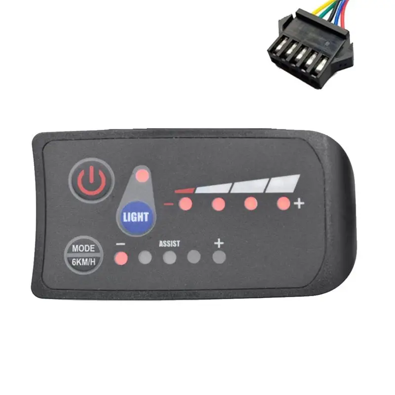 

NEW HOT In Stock-S810 E-Bike Meter LED Display 36V IP65 For Electric Bike Electric Bicycle Meter Parts SM 5PIN