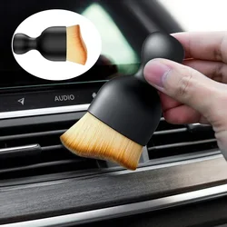 Car exhaust cleaning Soft brush Manual car brush Car slit dust car details and sleeve car interior cleaning tools