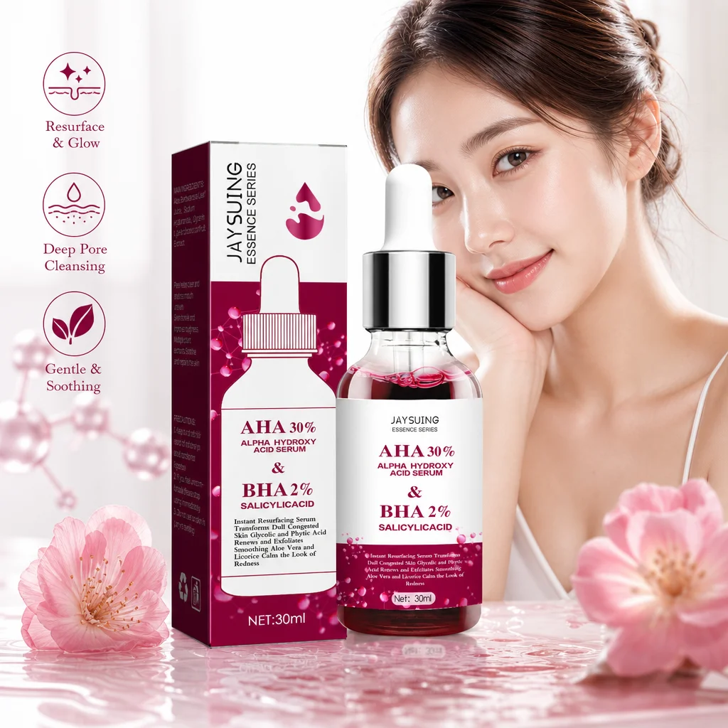 Salicylic Fruit Acid Face Essence Minimize Pores Deep Hydration Nourish Repair Anti Aging Brighten Dull Korean Serum