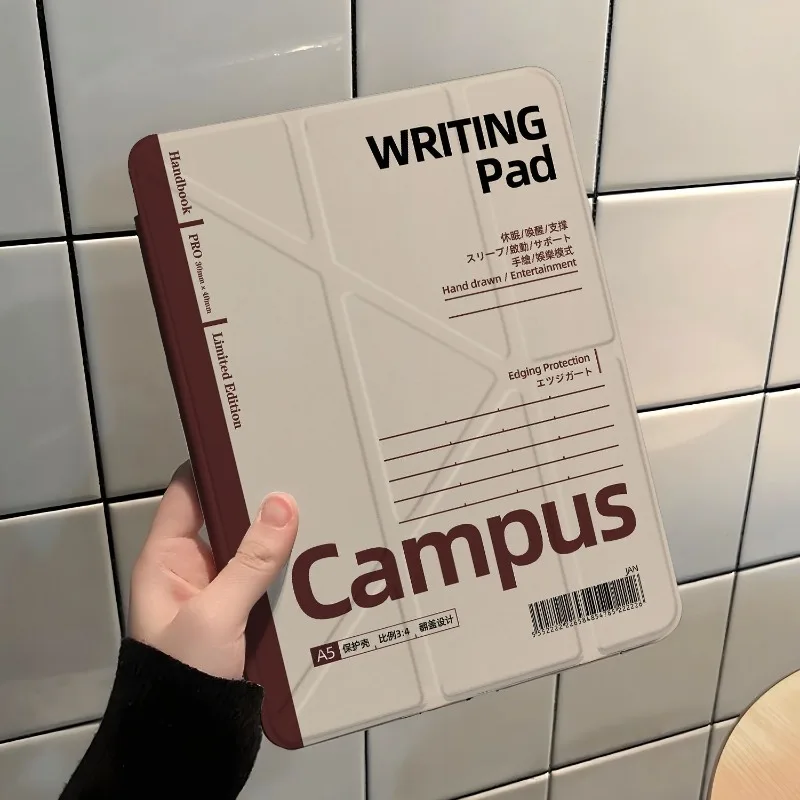 Inteligentne etui z podstawką do iPada 10 generacji, etui na iPada Pro 11 2. 3. 4. generacji, iPada Air 3 generacji 2019, Air6 5 4, angielskie litery — zdjęcie produktu 3