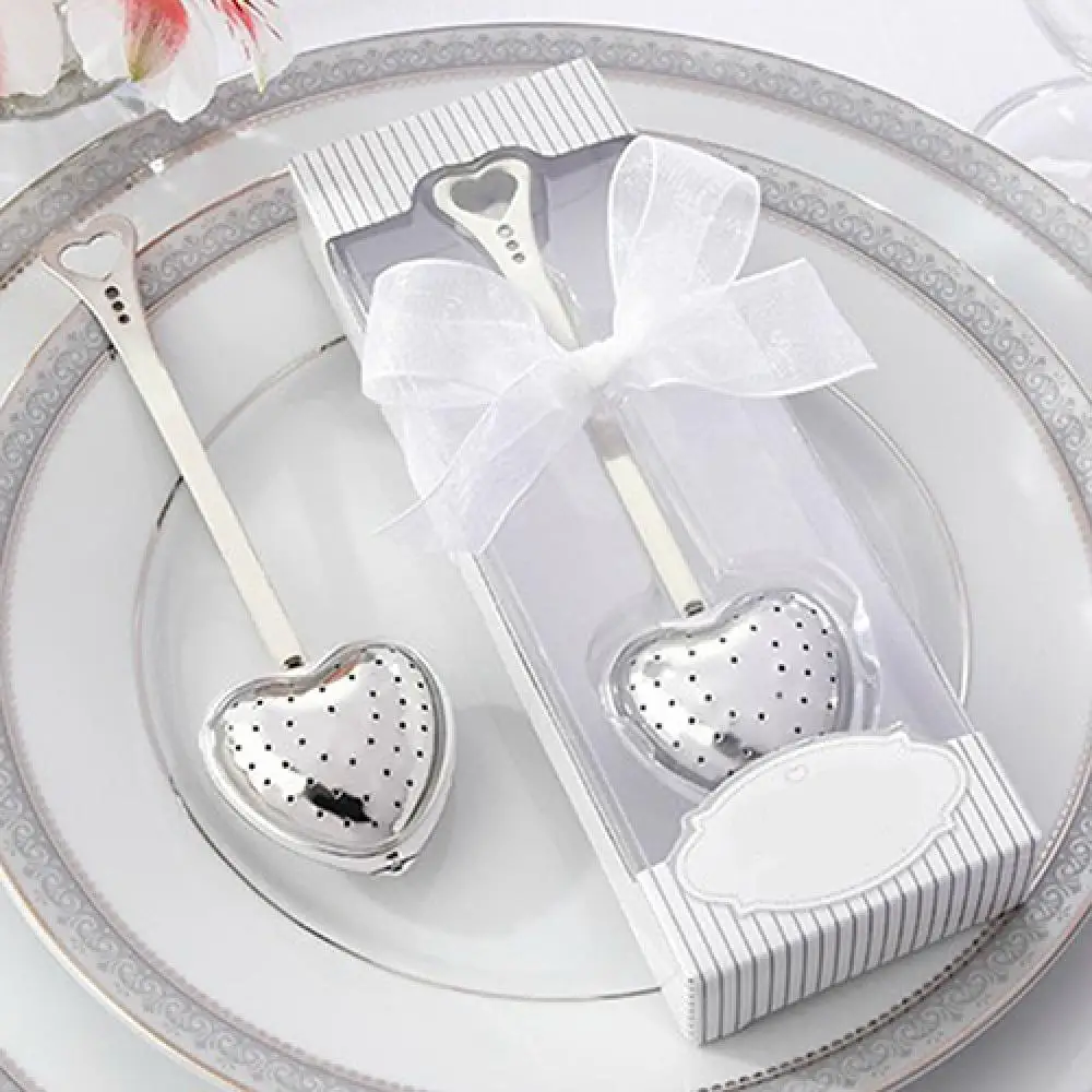 Heart Shape Spoon Tea Infuser Filter Spice Seasoning Infuser Sieve Tools For Spice Bags Infusor Stainless Steel Ball Tea Filter