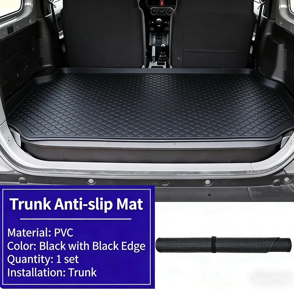 

Lantsun JMN090 Car Trunk Mat PVC Pad Cargo Liner Protector Floor Mat Anti-dirty for Jimny 2019+ JB74 3Door