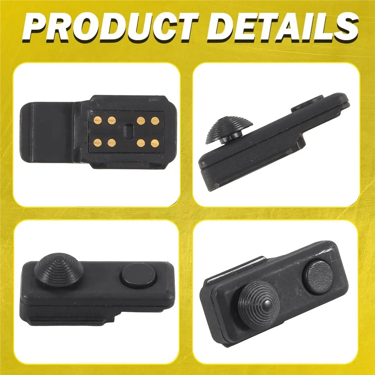 #97V Consumer Electronics,For DJI Control Stick Control Tilt Pan Switch Between Gimbal Modes (Black)