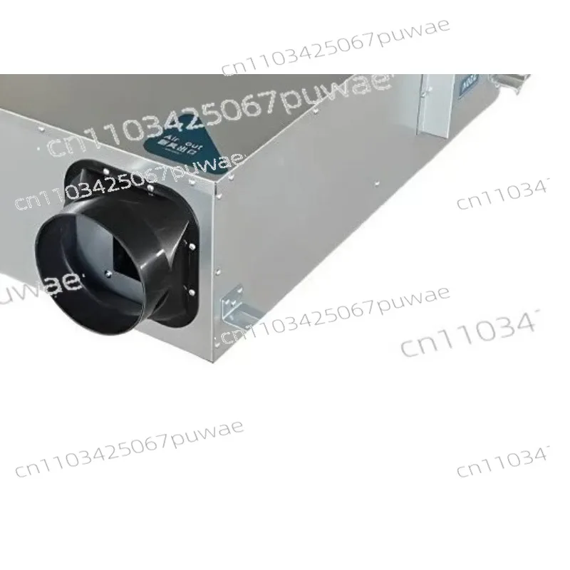 Full Heat Exchange Fresh Air Fan Commercial Silent Fresh Air System Air Supply Purification Integrated Machine Flow Ventilator