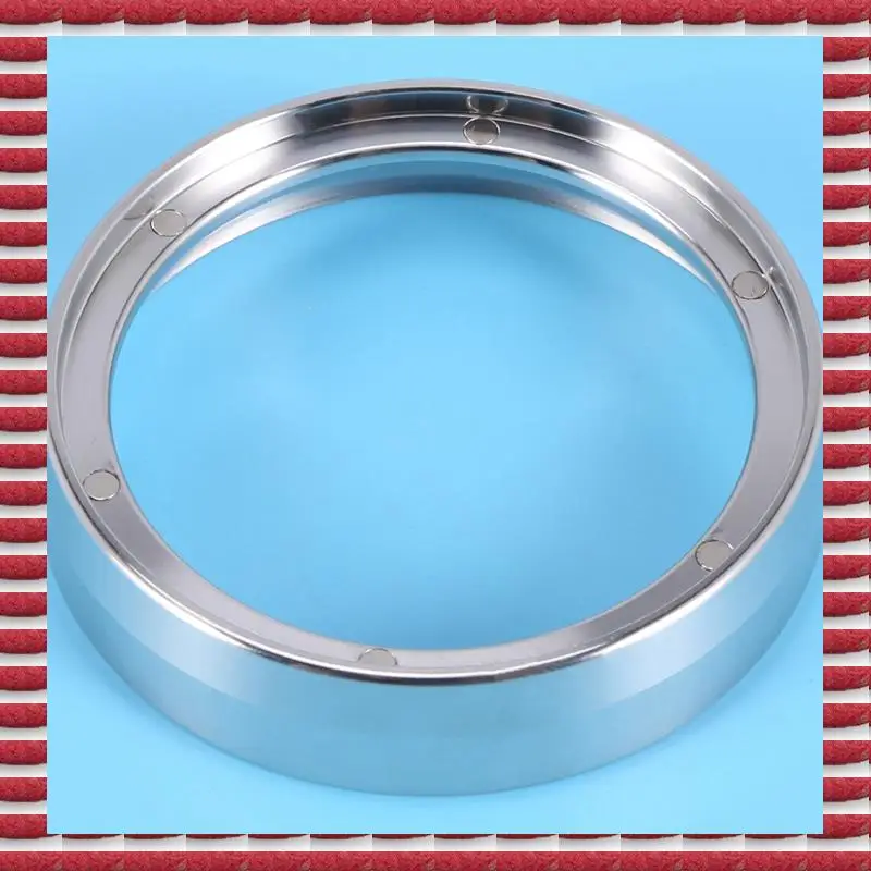 

A97G 5Pcs 54Mm Dosing Ring Stainless Steel Coffee Dosing Ring Espresso Dosing Funnel Coffee Protafilter Ring