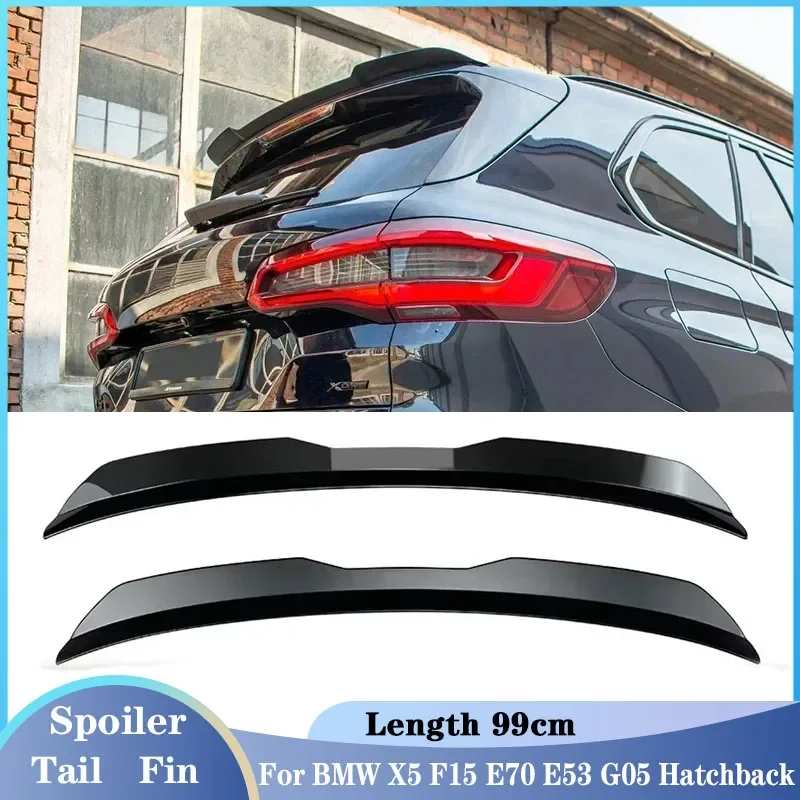 Tail Wings Fixed Wind Spoiler Rear Trunk Wing for BMW X5 F15 E70 E53 G05 F20 Hatchback Trunk Fixed Wind Spoiler Car Accessories