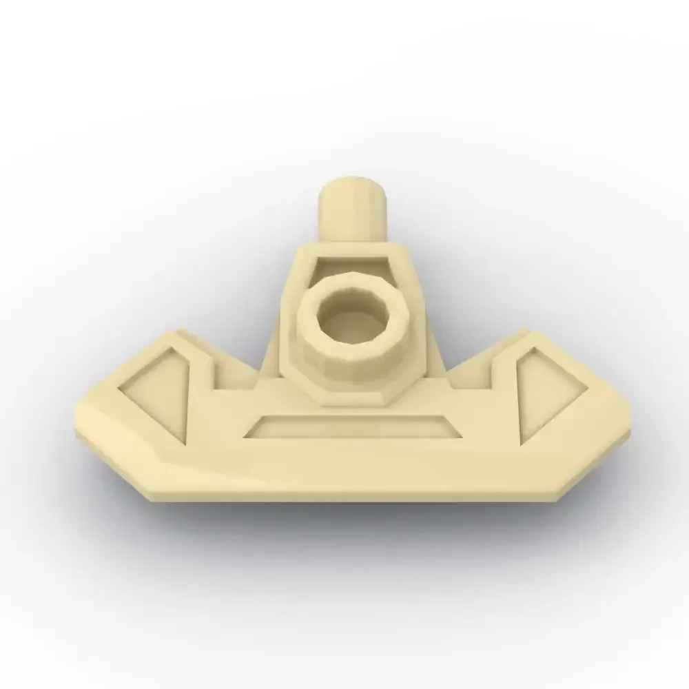 MOC 10PCS Part 22407 Prop Axe Head Building Blocks Set With Bar Arms Handheld Assemble Bricks Particle DIY Toys Children Gifts