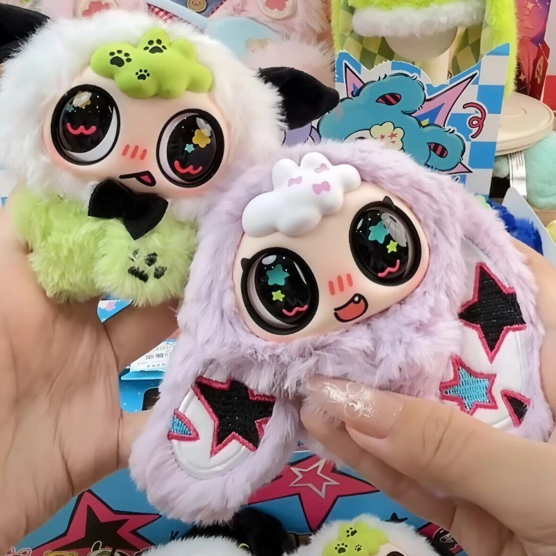 KIWAWA Noisy Everyday Series Blind Box Niedliche Plüsch-Anhänger Mystery Box Spielzeug Kawaii Vinyl Anime Figur Schlüsselanhänger Überraschungstüte Geschenke