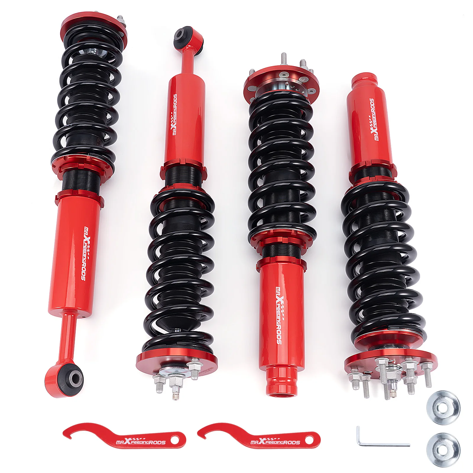 

Комплект регулируемой подвески MaXpeedingrods Coilovers с 24-позиционной регулировкой демпфирования для Honda Accord 2003-2007