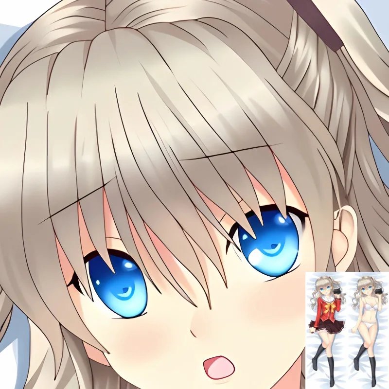 

Nao Tomori Anime Dakimakura Pillowcase Hugging Body Pillow Cover Case Dropshipping DIY Customized Double-sided Print