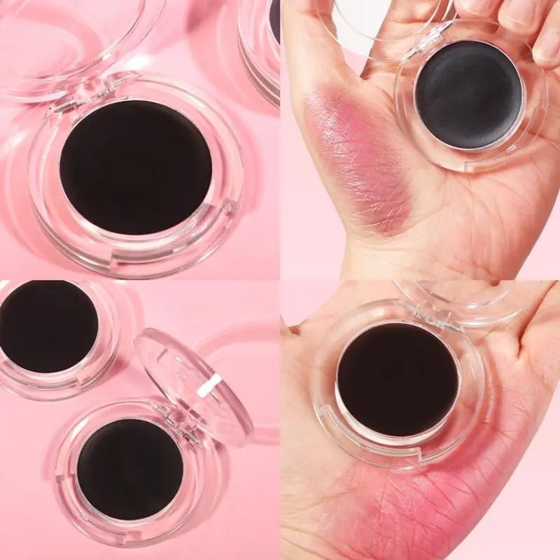 Blush preto mágico, marca própria, ph, mudança de temperatura, cor, matiz de bochecha, creme personalizado, atacado, produtos em massa, 5 peças