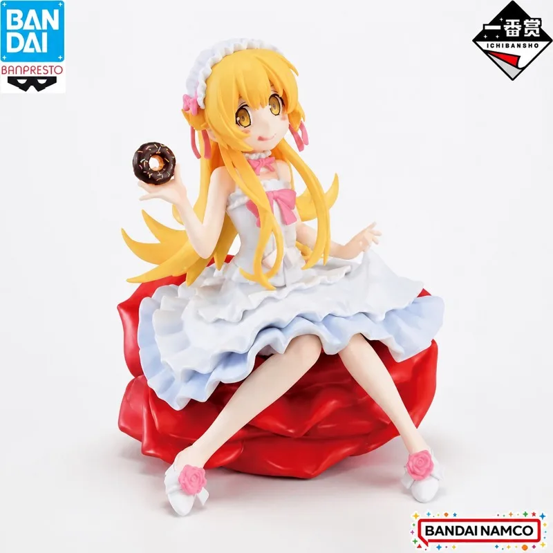 

In Stock Bandai Original Ichiban Kuji Monogatari Series Oshino Shinobu Action Figure Model Doll Brand New Boxed Anime Characters