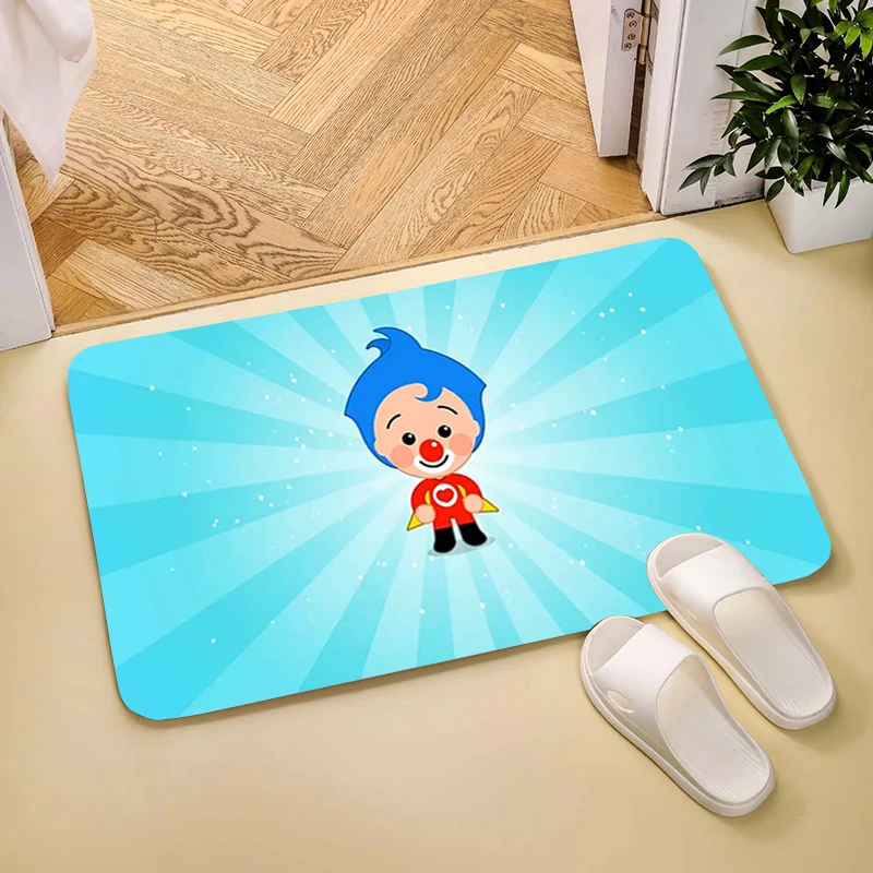 P-Plim Cute Plims Carpets Home Door Mat Room Mats Rugs Carpet Entrance of House Kitchen Rug Balcony Foot Doormat Bathroom Bath