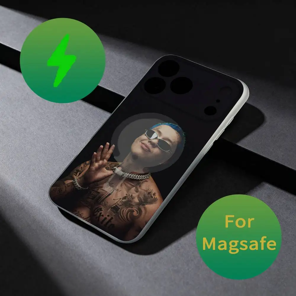 حافظة هاتف B-Blessd TRINIDAD BENDITA لهاتف iPhone 17,16,15,14,13,12,X,XS,Pro,Max,Plus,E,Air,Mini مع Magsafe مغناطيسي بلوري #2