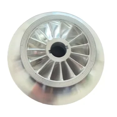 High precision machining of 5-axis CNC impeller aluminum alloy stainless steel vortex wheel components and impeller accessories