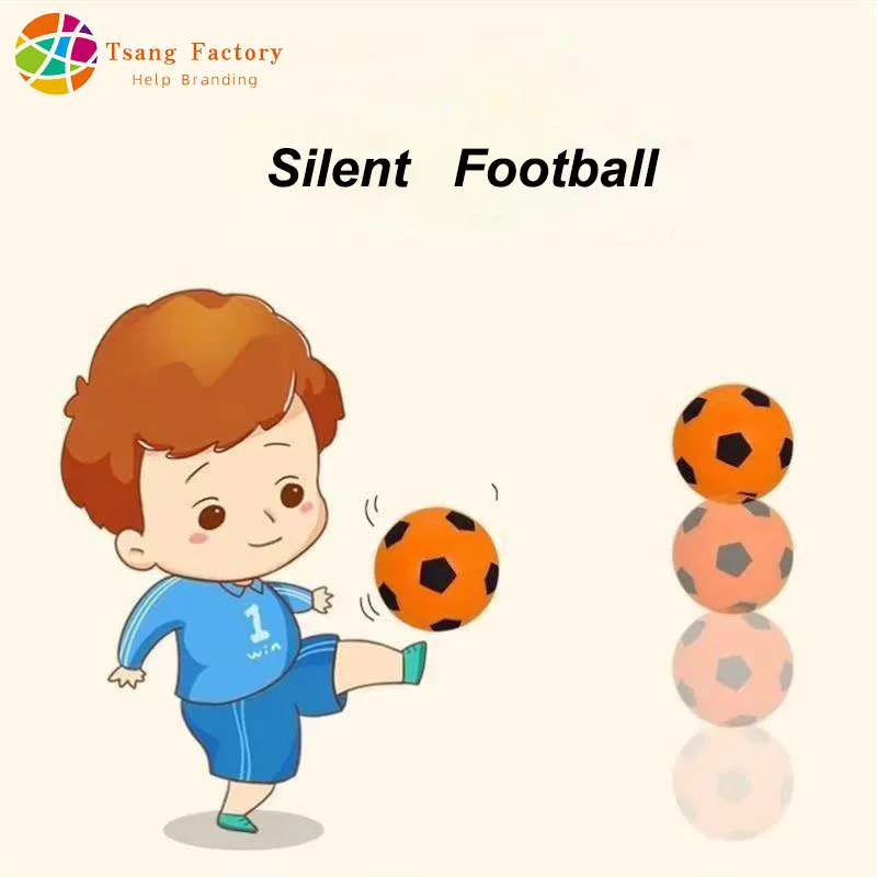 

Indoor Silent Football No Noise Bouncing Ball Quiet Practice Training Ball At Home Children Sports Entertainment Game Soccer