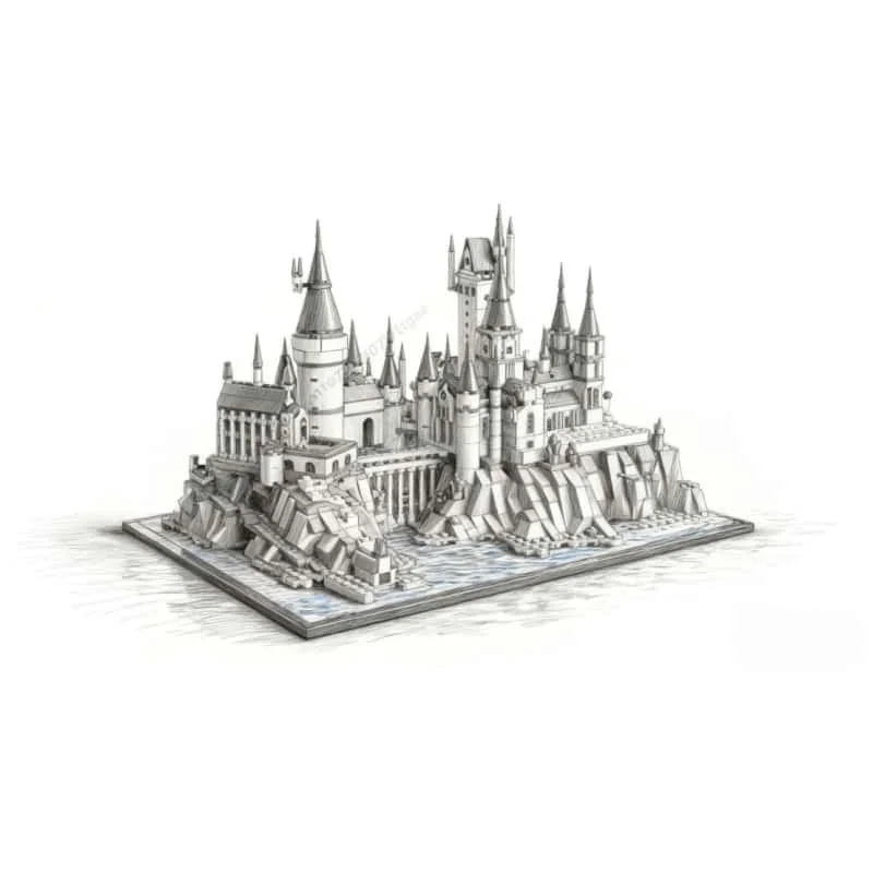 

2025 Heyuan Castle Building Blocks Creative Model Assembly Technology Building Blocks Series Toys Children's Christmas Gifts