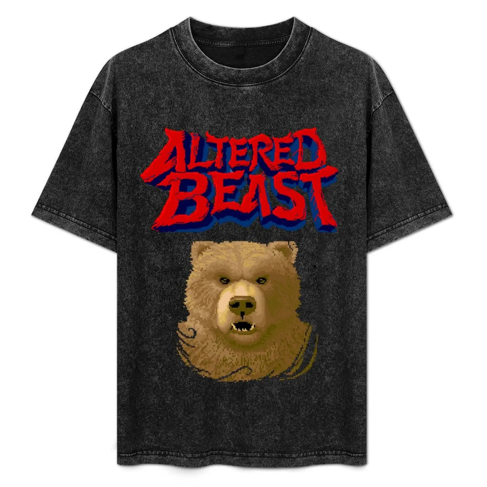 Altered Beast Bear T-Shirt Regular Fit Plain Tee Shirt