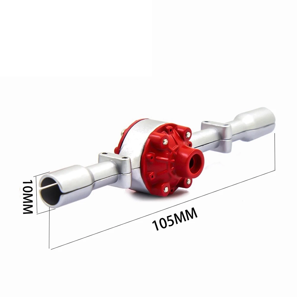 Excellent-Metal Rear Bridge Axle Housing Case For WPL D12 C14 C24 C24-1 C34 B14 B24 B16 B36 RC Car Upgrade Parts