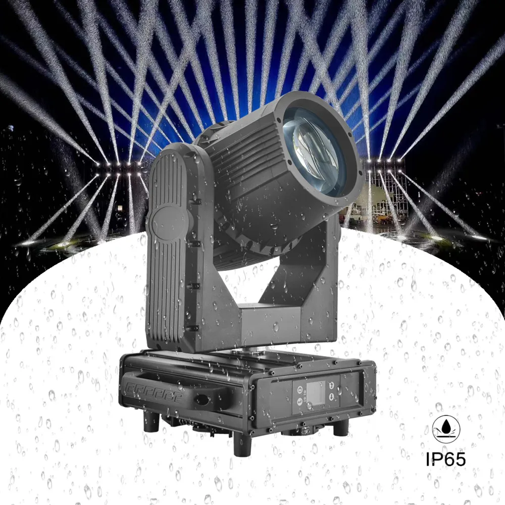 

380W Водонепроницаемый вращающийся прожектор DMX для улицы IP65, вращающаяся голова Sky Beam, прожектор Sharpy Super Beam 380W