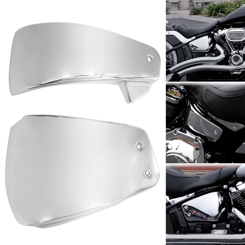 Side Battery Cover For  Softail M8 Breakout Fat Boy FXDR Fat Street Bob 18-21 Flat Side Cover