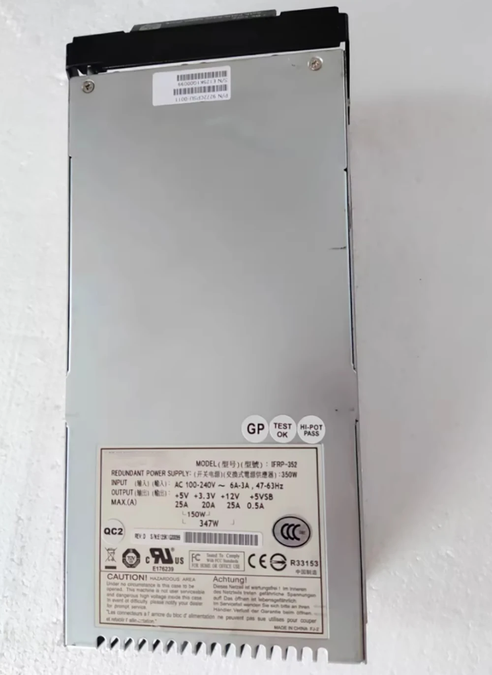 IFRP-352 Array cabinet power supply 9272CPSU-001 IFRP-352