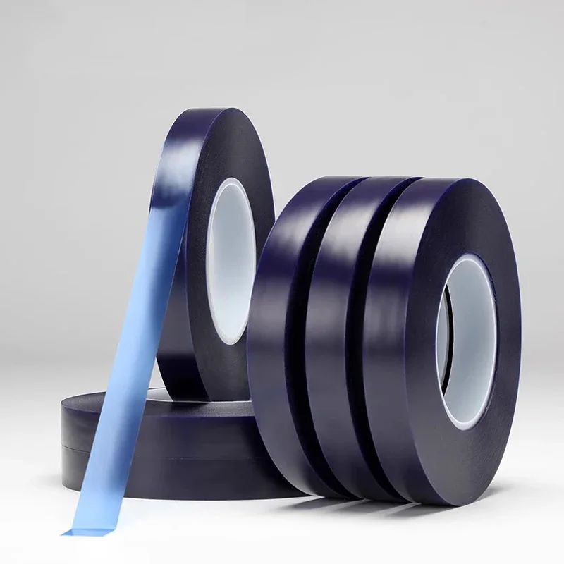 PVC Electroplating Blue Film Tape High‑Temp Resistant Waterproof Acid‑Alkali Protective Adhesive Tape
