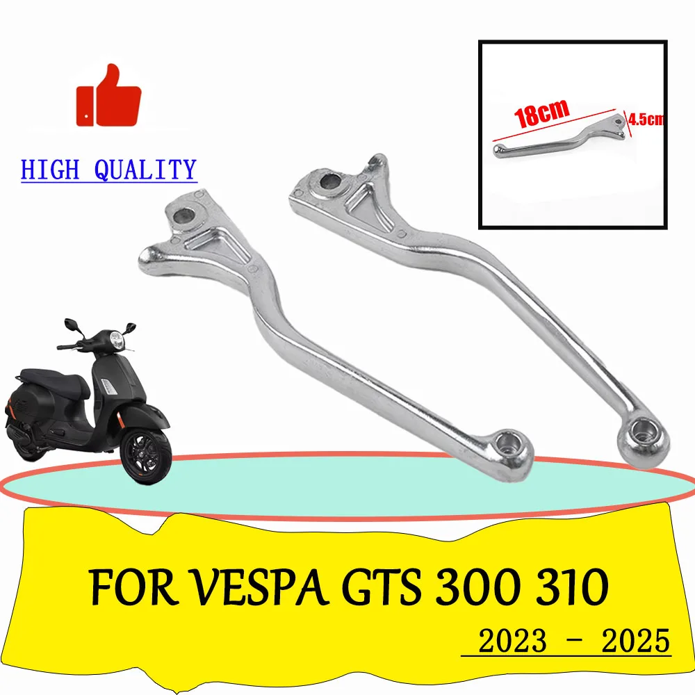 Motorcycle Accessories Left Right Brake Levers Brake Handle Lever Scooter Parts For Vespa GTS 300 310 GTS300 2023 2024 2025
