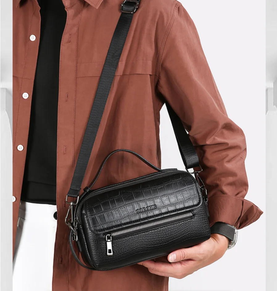 

Bags for man Fashion men's PU leather shoulder bolsa crossbody bags handbag bolsos para hombre sac for man sacoches hommes сумка