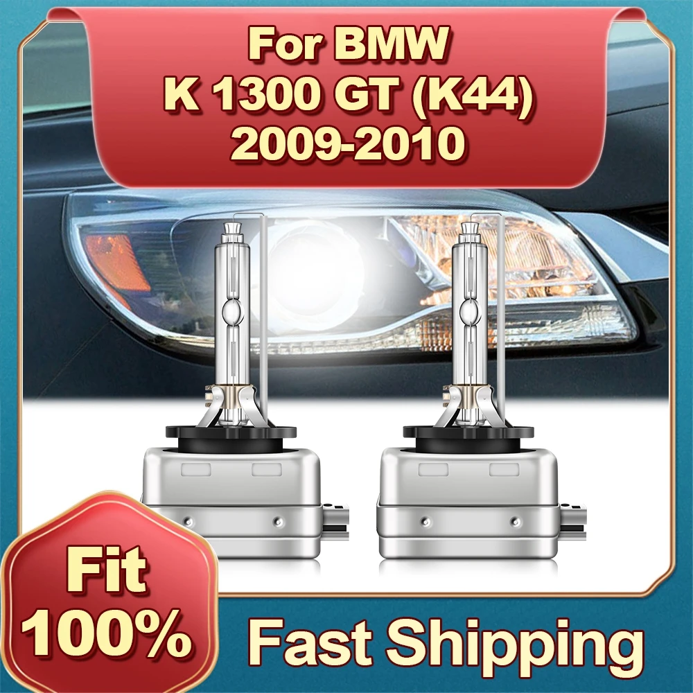 A Pair D1R Headlight Low Beam HID Xenon Lamp 6000K Car Light Bulbs High Bright For BMW K 1300 GT (K44) 2009 2010