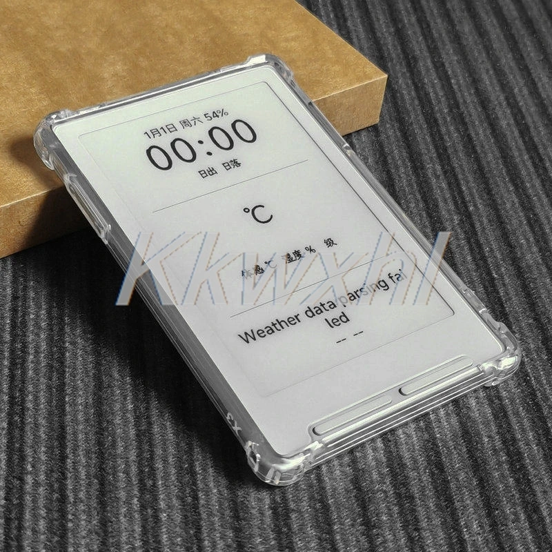 Für XTEINK X3 X4 E-Book XteinkX4 XteinkX3 Rückseitiger Ringhalter Halterung Weiche TPU Sturzsichere Hülle Transparente Original Stoßfeste Abdeckung – Detail 1