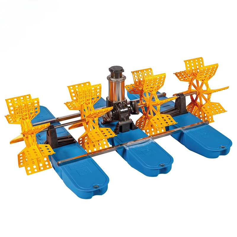 2hp  Aquaculture 4 Impellers Paddle wheel Aerator Machine For Fish Shrimp Farming Pond Multifunction