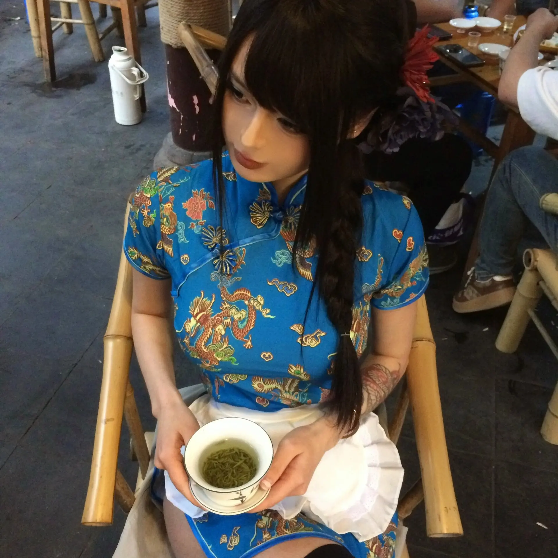 Nowy chiński strój Sle Dr loween Cisas Cosplay orm Soft Girl Maid Skirt ort na co dzień