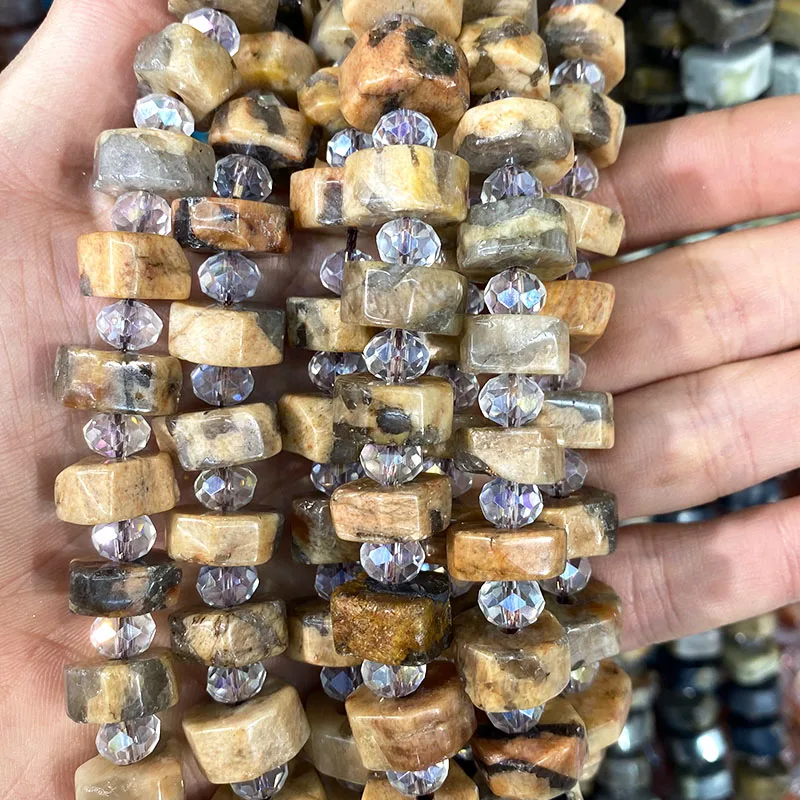 Natursteinperlen Aventurin Achate Tigerauge Jade Rosenquarz Jaspis Runde Armbandperlen für Schmuckherstellung Diy Armband – Detail 11
